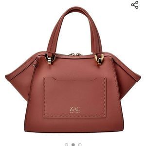 🆕️Zac Posen Eartha Small Double Handle Mahogany